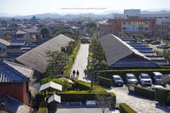 師走の城下（御城番屋敷）