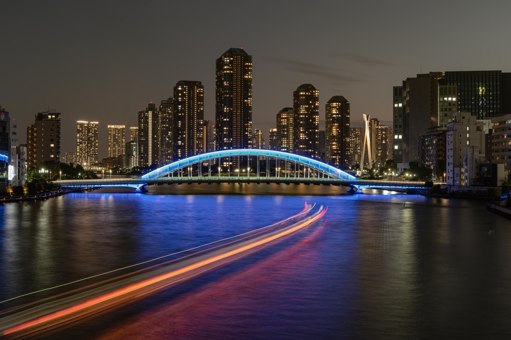 東京夜景散歩～永代橋