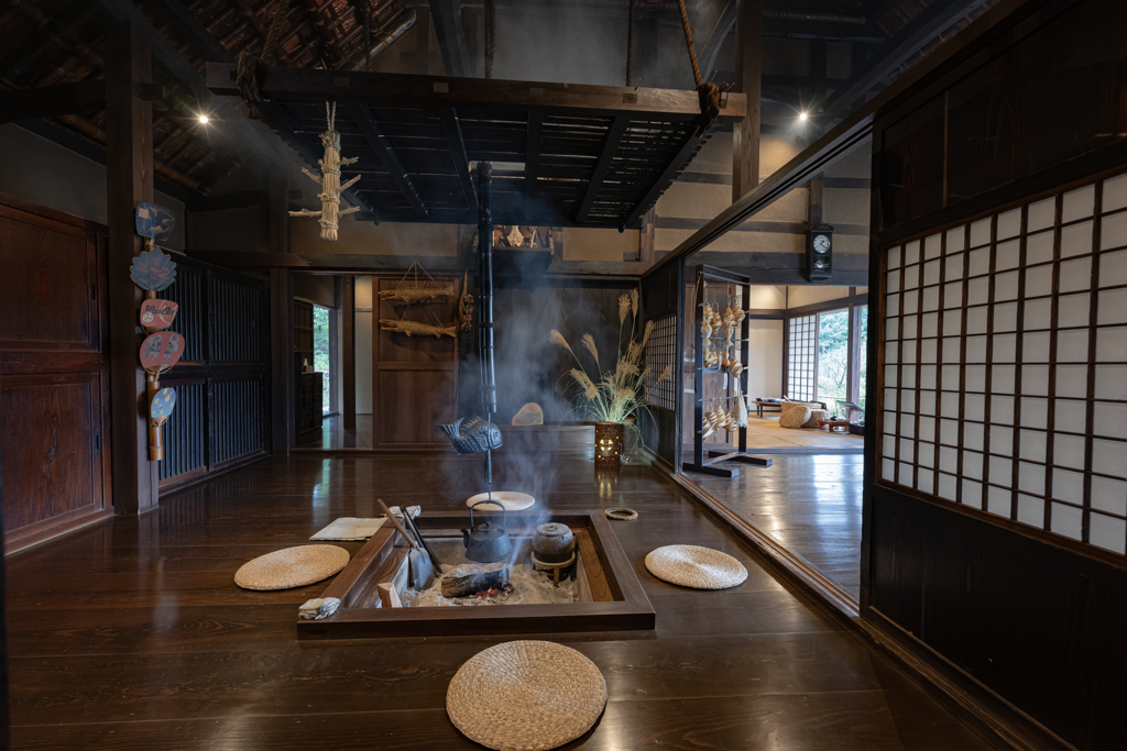 囲炉裏のある風景