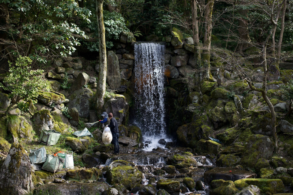 兼六園の滝