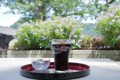 真夏日、一休み