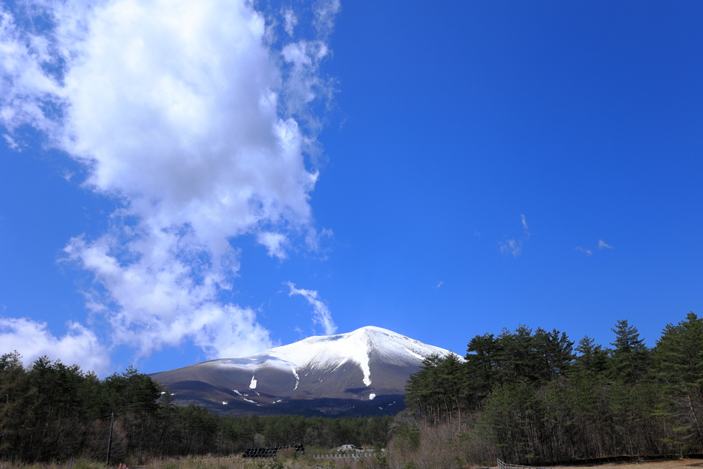 五月の浅間山