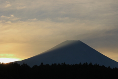 富士と日の出