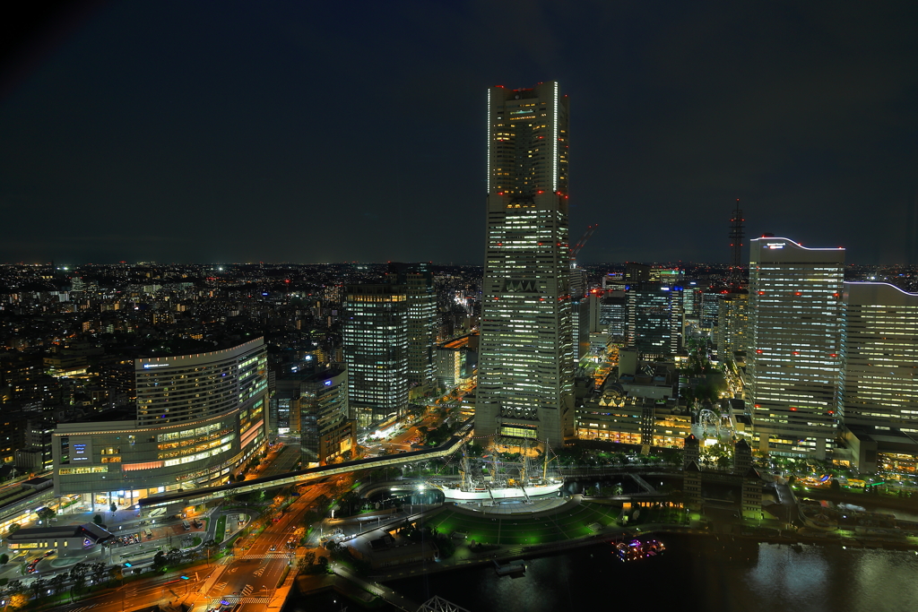 ベタな夜景