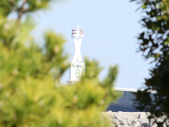 小径からの灯台