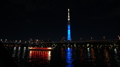隅田川公園の夜