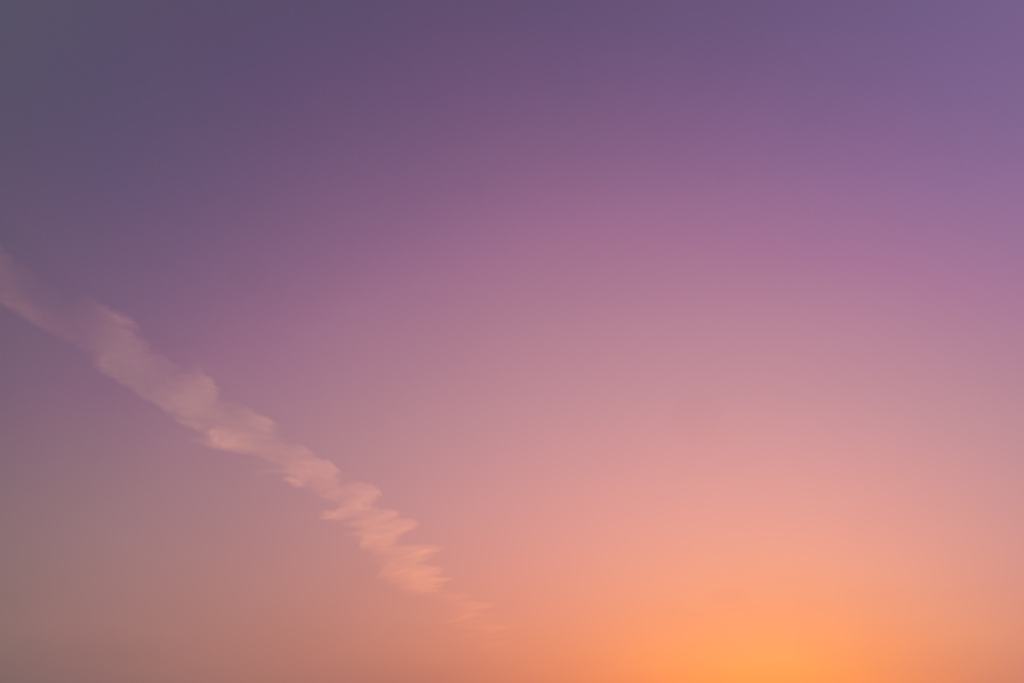 空のグラデ