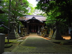 散歩中に見つけた神社