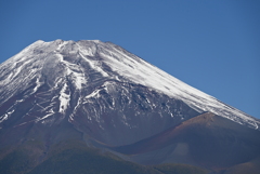 越前岳から見える富士山