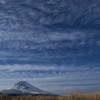 富士山と雲