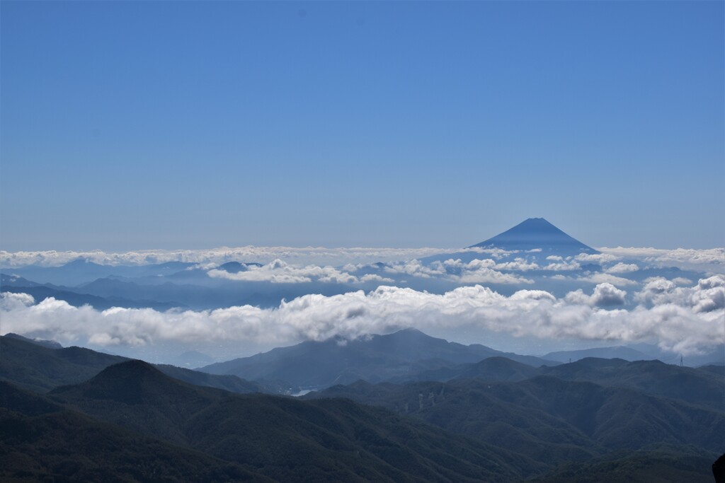 金峰山から