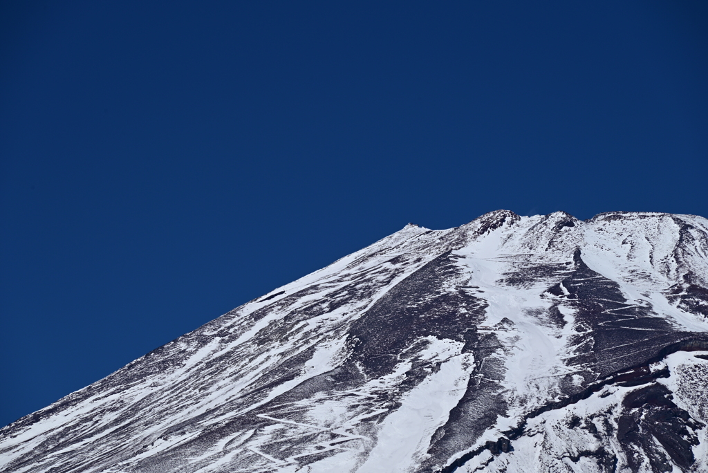 冬の富士山頂