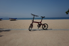 超快晴で渋川海岸までゆるポタ