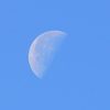 青空と月