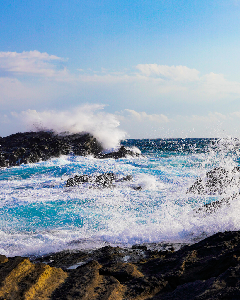 城ケ島の荒波