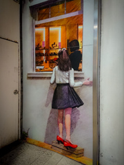 トリックアート in 銀座