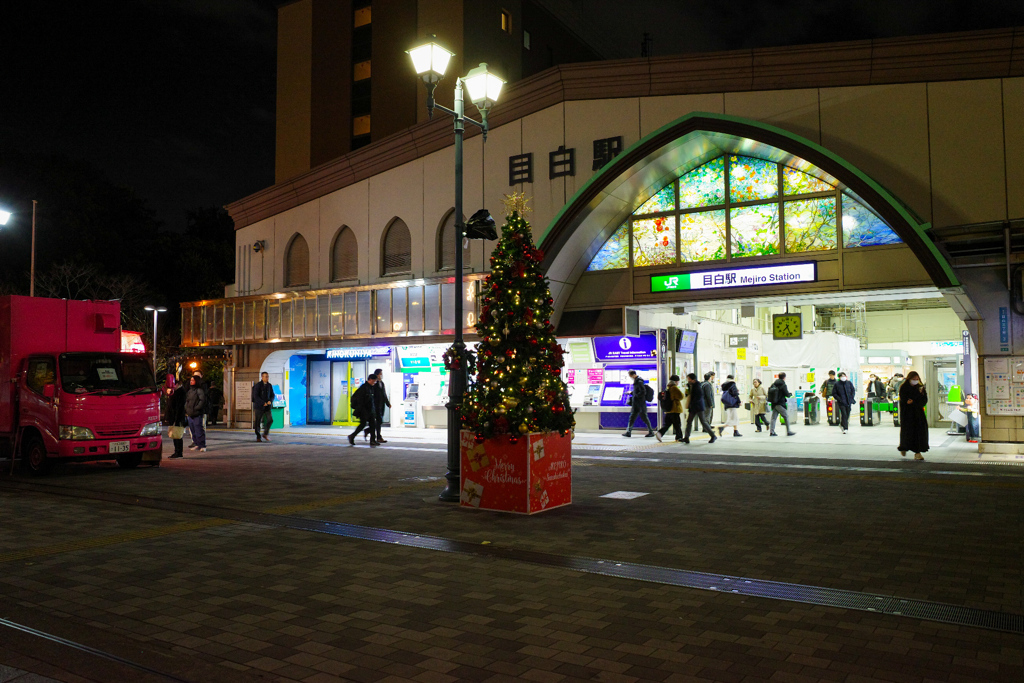 冬の駅