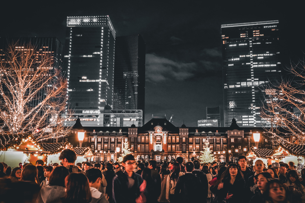 東京駅とクリスマス