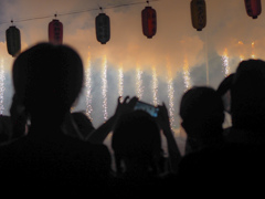 プチ花火大会