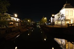 美観地区の夜景