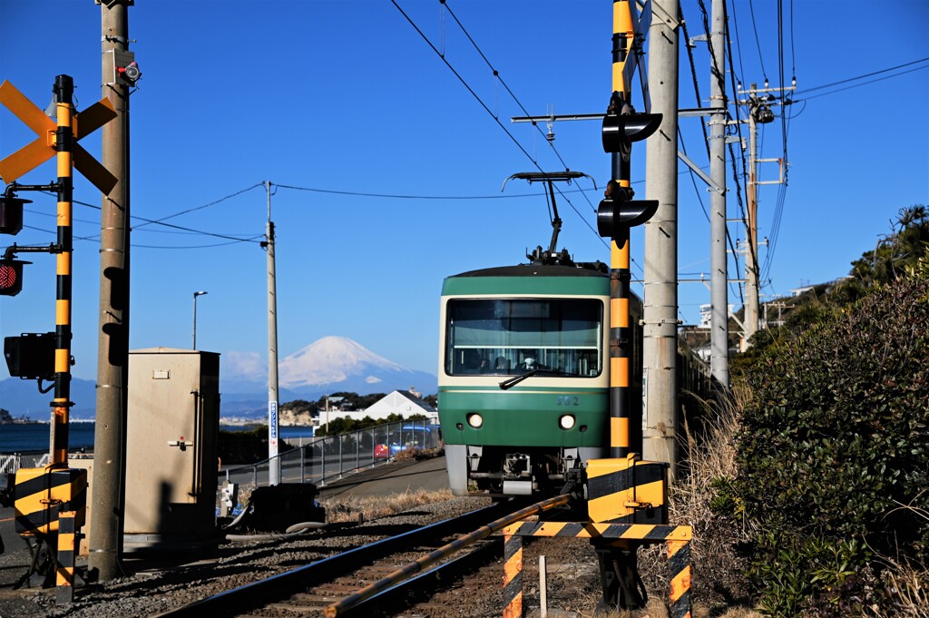江ノ電に乗って