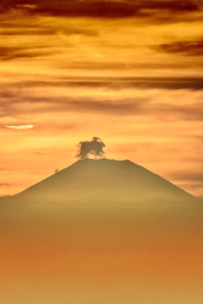 夕暮れ
