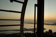 観覧車から海を見ました（╹◡╹）