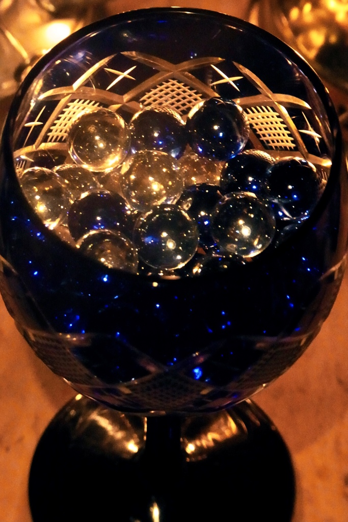 ガラス玉の中の小宇宙