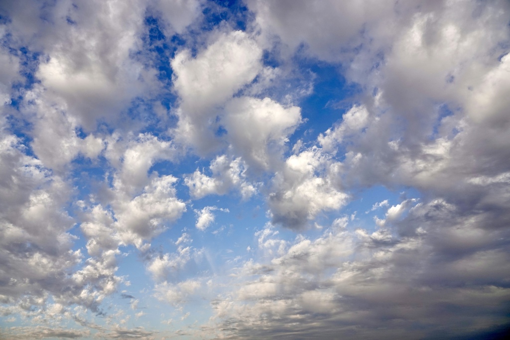 青い空