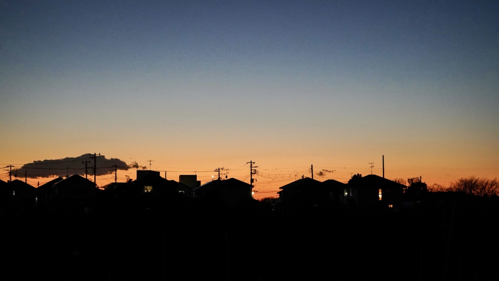 3丁目の夕焼け