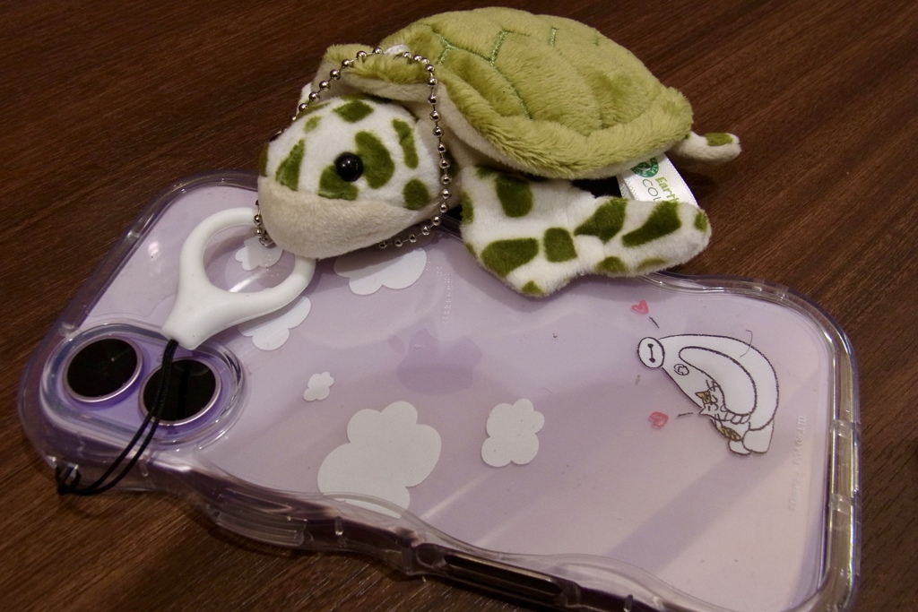 ウミガメとスマホ