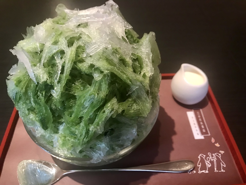 秋　かき氷