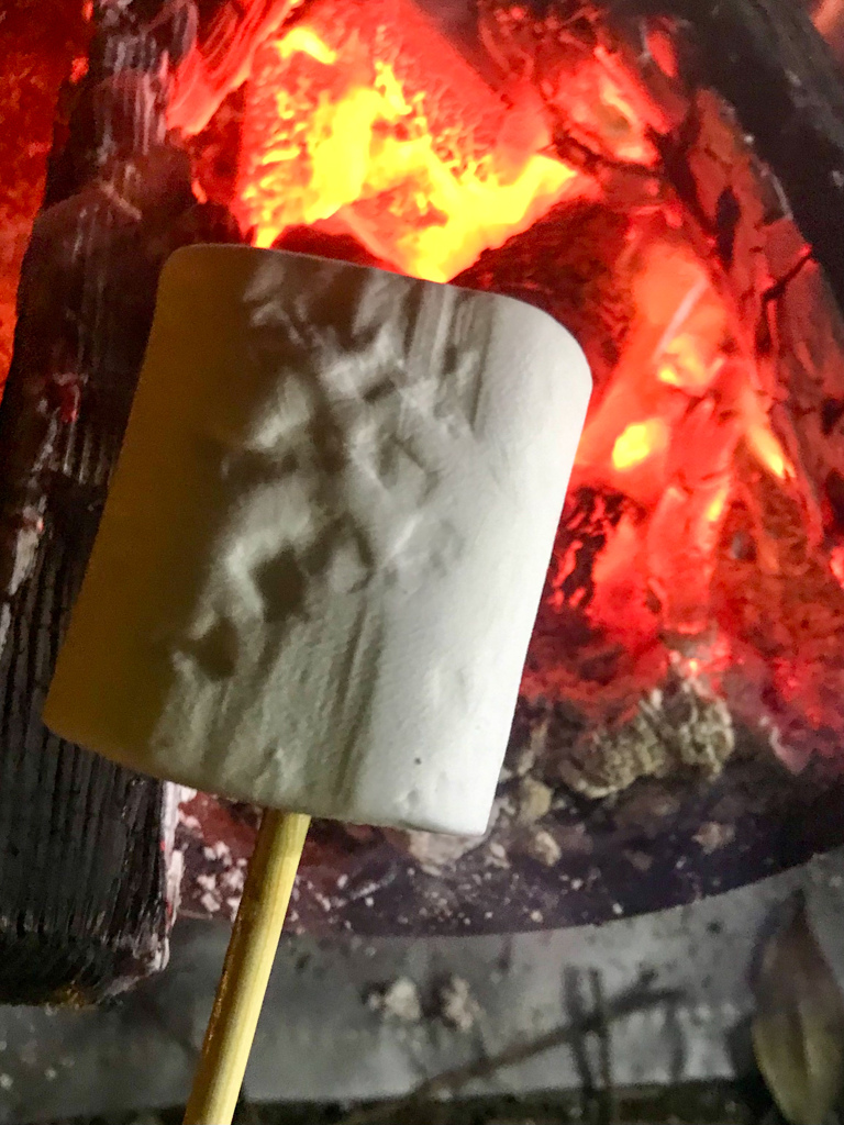 ゆるキャン△   焼きマシュマロー♡