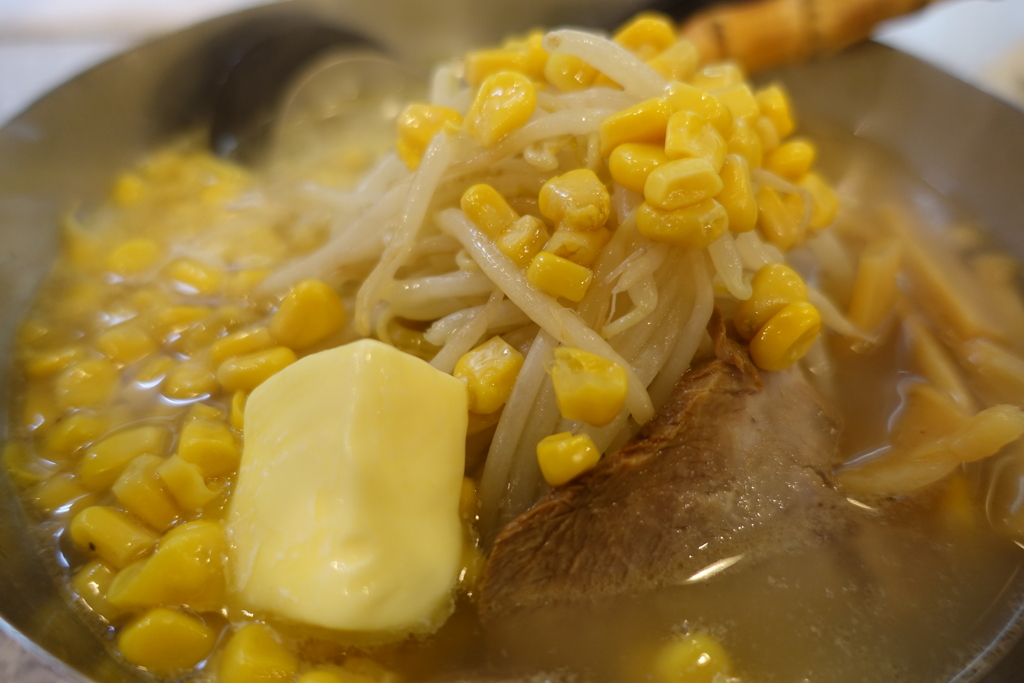 塩バターコーンd(^_^o)