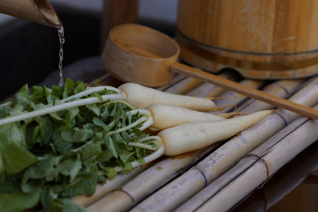 おいしい水と亀戸大根