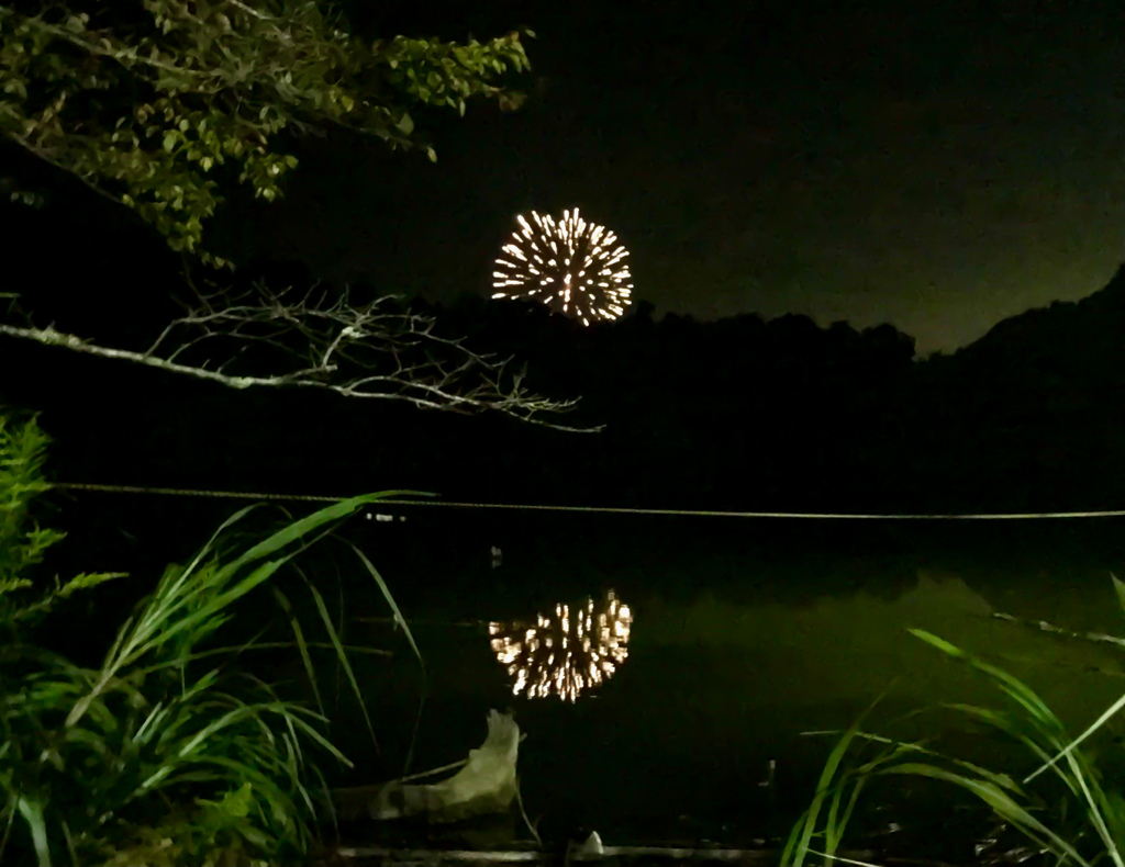 キャンプの夜