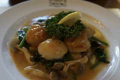 メインはホタテ