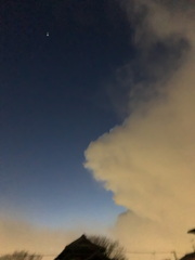 もうすぐ、雨がやってくる…