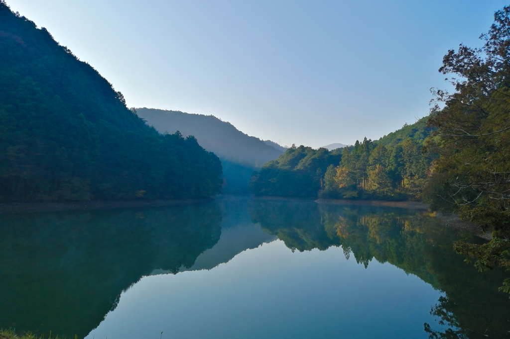 里山の池