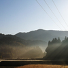 里山の朝