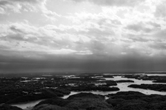 梅雨空の英虞湾