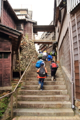 遠足の日の登校1