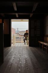 伊勢河崎　川の駅にて