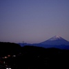 富士山と中央道のコラボレーション（長野県諏訪郡富士見町付近）