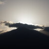 日の出；八ヶ岳
