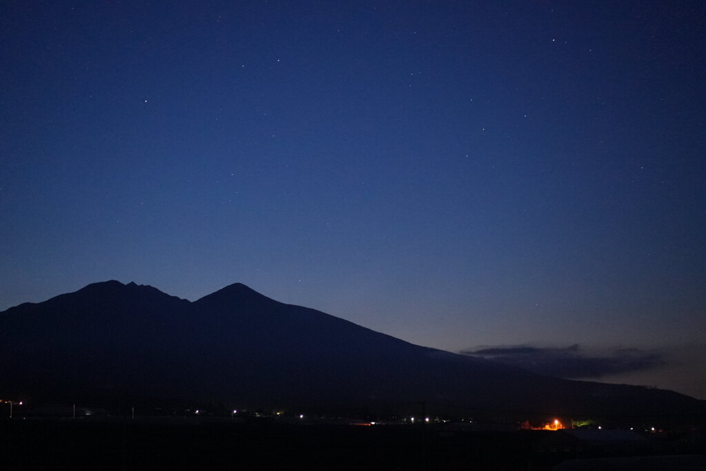 八ヶ岳:夜明け前