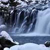 ある冬の日の蓼科大滝