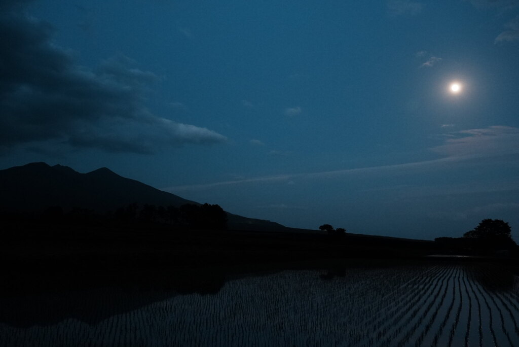 月夜：八ヶ岳（南八ヶ岳）