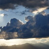 梅雨明け翌日の夕暮れ時の空＊２