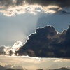 梅雨明け翌日の夕暮れ時の空 ＊1